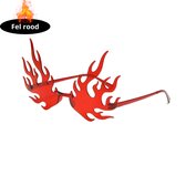 Nivard - Lunettes Festival - Rave - Espace - Techno - Freaky Glasses - Homme - Femme - Lunettes de soleil - Rouge