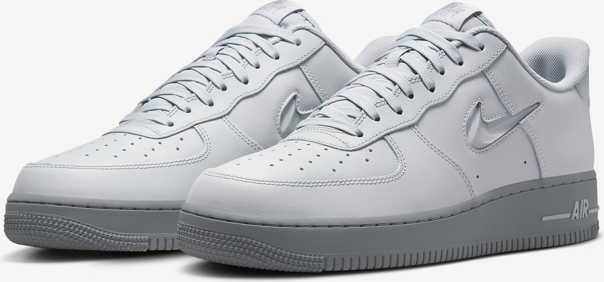Nike Air Force 1 Low Jewel Wolf Grey Dark Grey Sneakers Unisex Doos Zonder Deksel