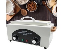 Exitosas Sterillisator - Hete Lucht - Maximaal 220 graden - Ideaal voor schoonheidssalon - met timer - 1.9 liter - 31x18x12 cm