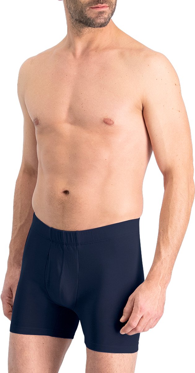 Boxershorts Slim Fit - staalblauw / M