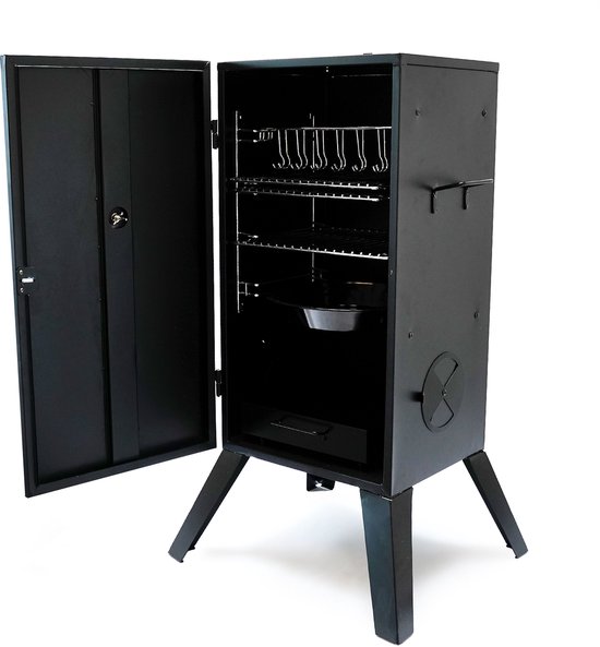 Eurocatch Shadow Chef Smoker - Rookoven - Rookkast - Incl. Thermometer - Rookhaken - Roosters van Eurocatch — afbeelding 2