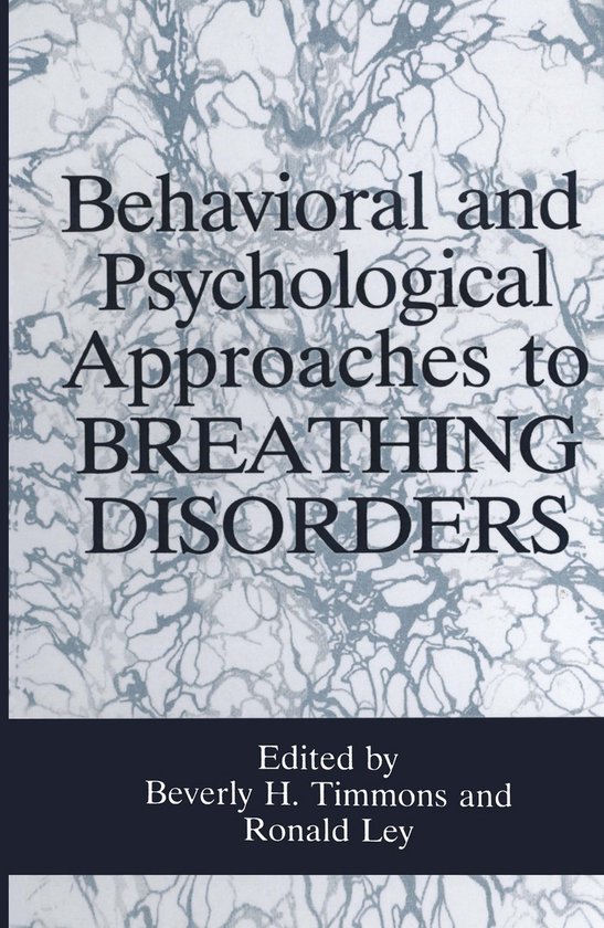 Behavioral and Psychological Approaches to Breathing Disorde ... - cover