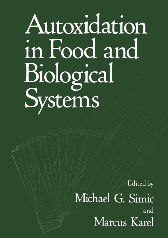 Autoxidation in food and biological systems - cover