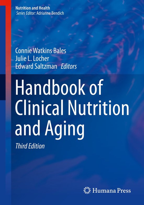 Handbook of Clinical Nutrition and Aging - cover