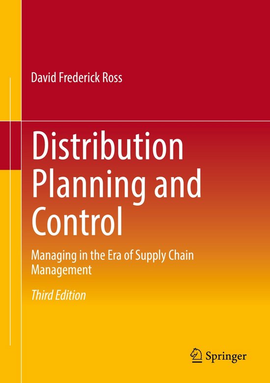 Distribution Planning & Control 3E - cover