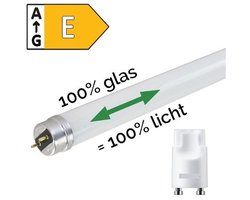 Megaman LED TL-buis 120cm 18W/840 1800lm | Vervangt Philips TL-D 36W/840 | G13 | Koel Wit | 18 watt | 15.000 Branduren