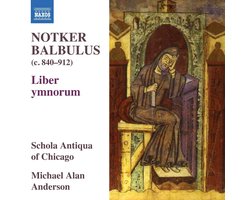 Schola Antiqua Of Chicago, Laura Lynch Anderson, Stephanie Sheffield Culica - Notker Balbulus - Liber Ymnorum (CD)