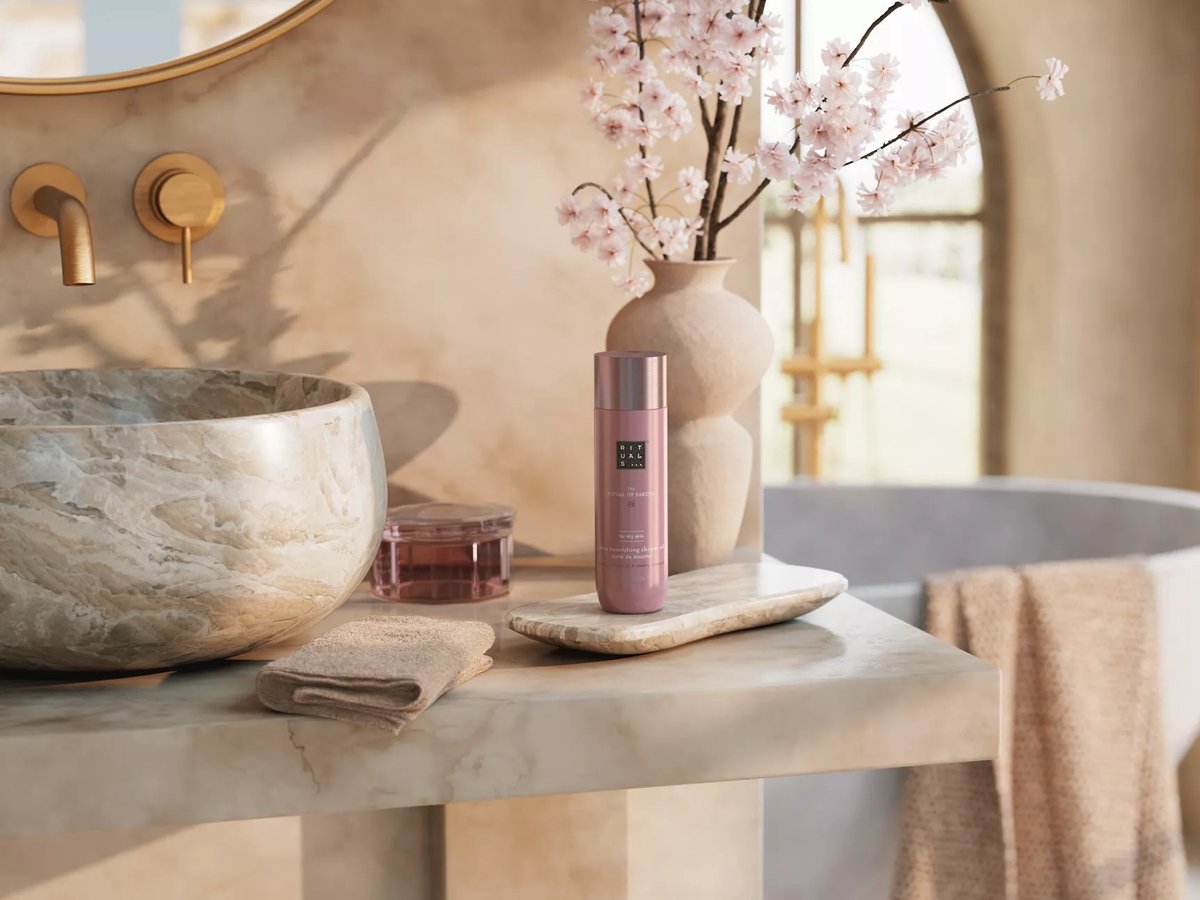 Of Sakura Ultra Nourishing Douche olie 200ml van Rituals — cadeau in Verzorging - foto 2