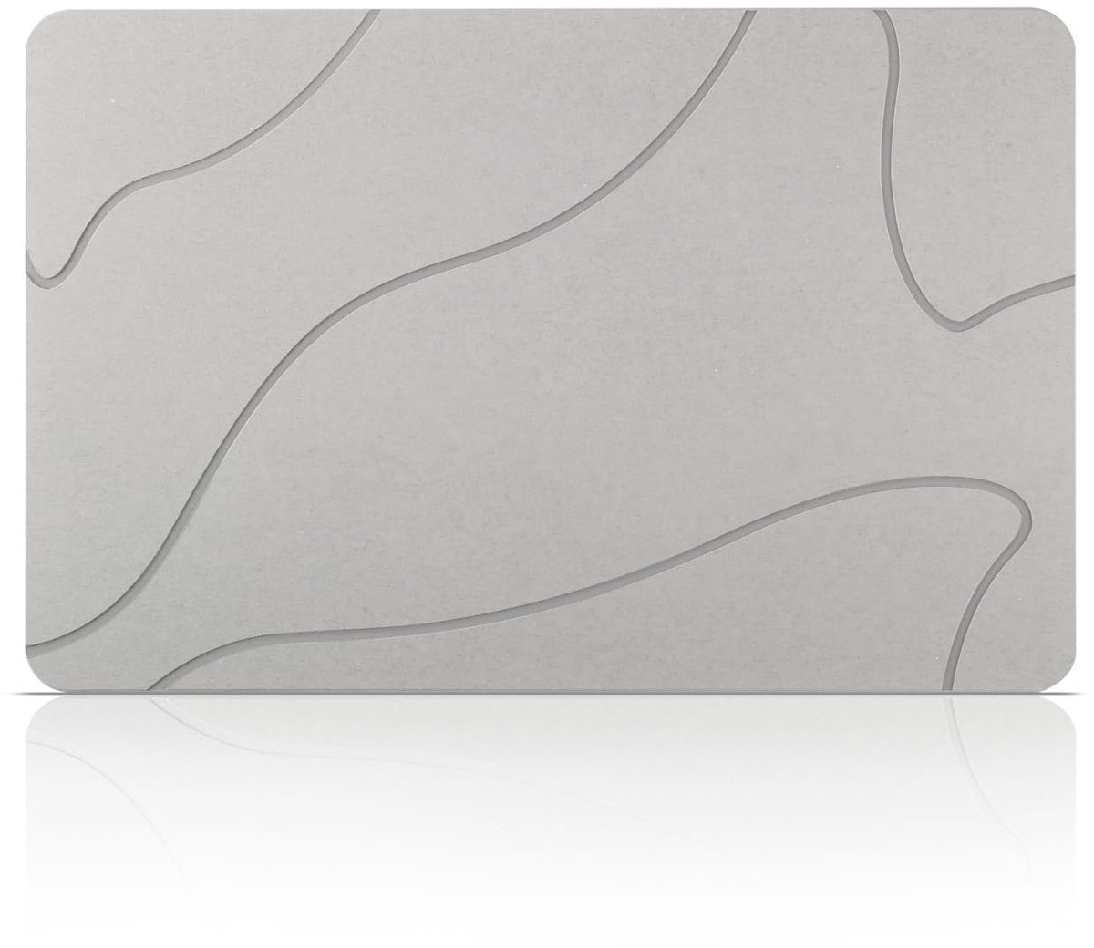My Ninki ® Stijlvolle en Functionele Sneldrogende Badmat met Antislip en Hoge Absorptiecapaciteit voor Badkamer