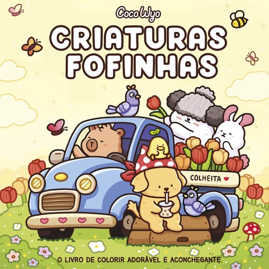 Criaturas fofinhas (Cozy Cuties) – livro de colorir Coco W ... - cover