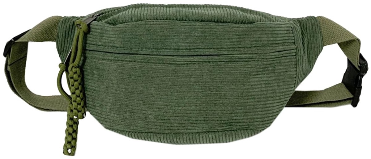 My Ninki ® Modieuze en Veelzijdige Corduroy Schoudertas voor Dames en Heren, Perfect voor Outdoor en Sportactiviteiten