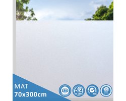BODESSA™ Raamfolie - HR++ Anti-inkijk folie - Zonwerend en Isolerend - Statisch - Matglas - 70 x 300cm