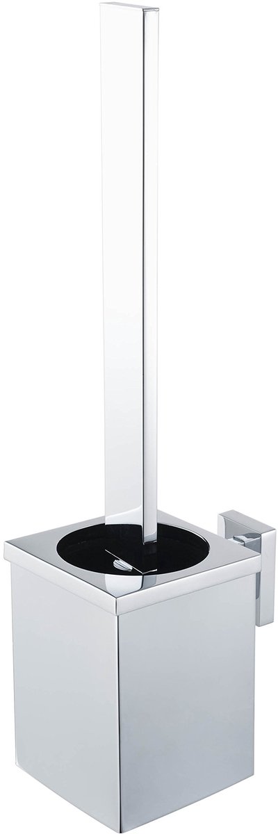 My Ninki ® Stijlvolle Toiletborstelhouder met Chroom Afwerking voor Moderne Badkamers