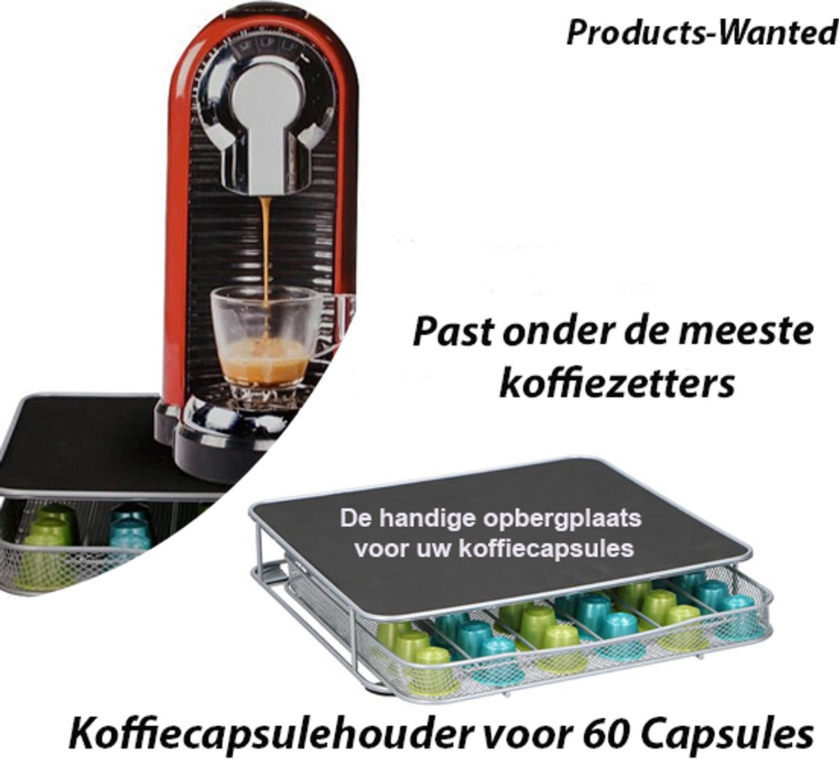 Koffiecapsulehouder Voor 60 capsules