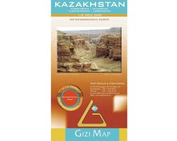 Kazakhstan Geographical Map 1 : 3 000 000
