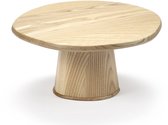 Serax Kelly Wearstler Dune plat à gâteau D35cm H11,5cm frêne marron clair
