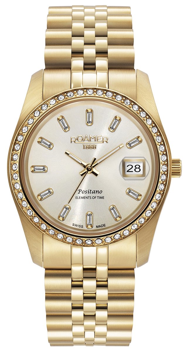 Roamer Positano 853858 48 39 20 dameshorloge 34 mm