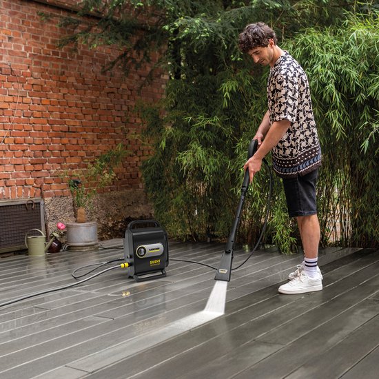 Kärcher - K Silent Anniversary Edition hogedrukreiniger - 420 l/u - 130 Bar - incl. eco!Booster, wasborstel, foam jet en reinigingsmiddel - 5 jaar garantie van Kärcher — afbeelding 5