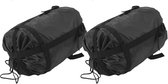 Compressie Opbergtassen voor Slaapzakken en Kleding - 2 Stuks, Waterdicht Oxford Doek