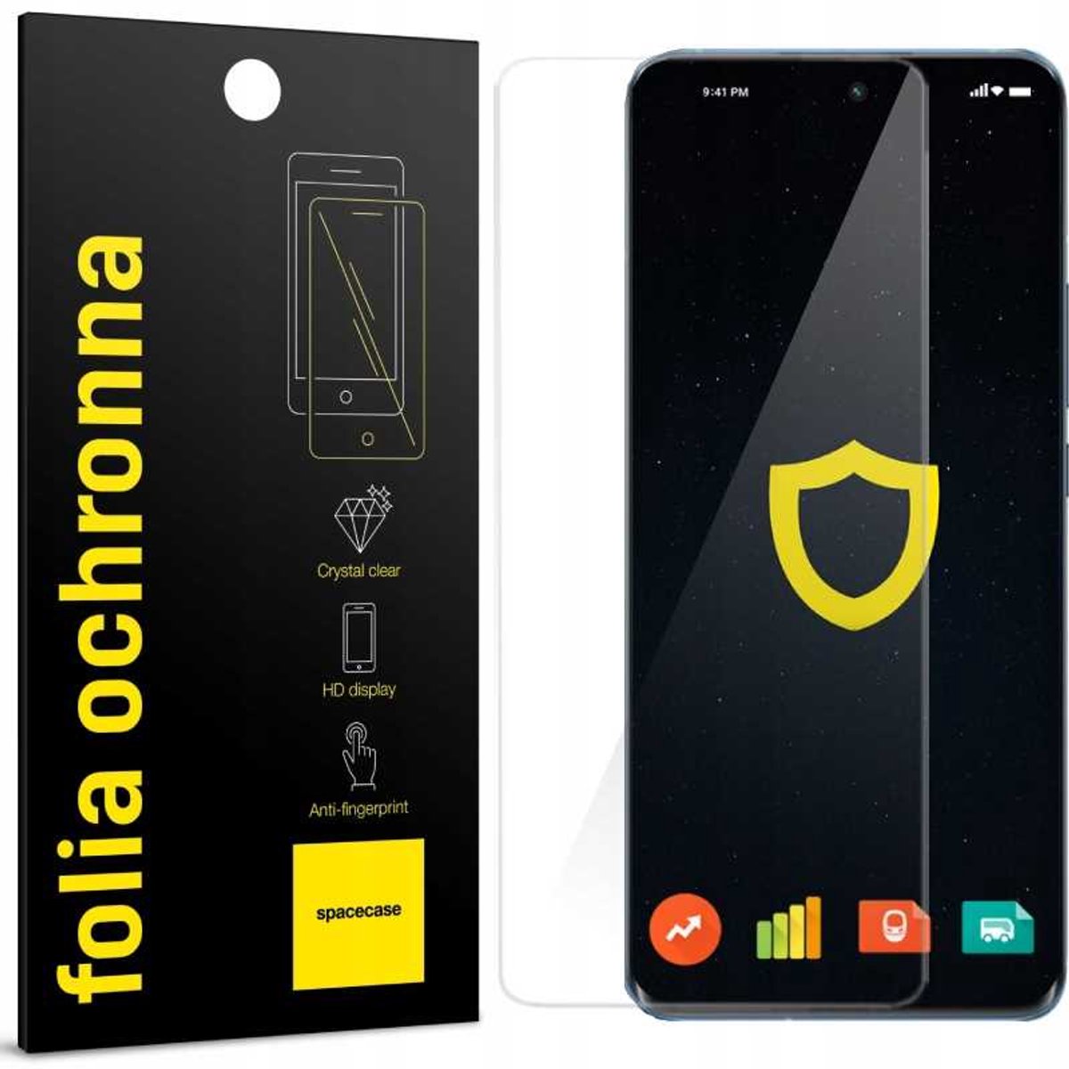 Spacecase Hydrogel Gehard Glas Voor Huawei Nova 9 Schermbescherming