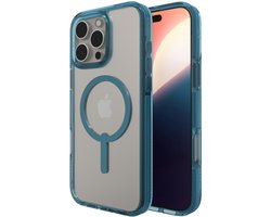ZAGG - Santa Cruz Snap Mag geschikt voor iPhone 16 Pro Max Hoesje - retro blue