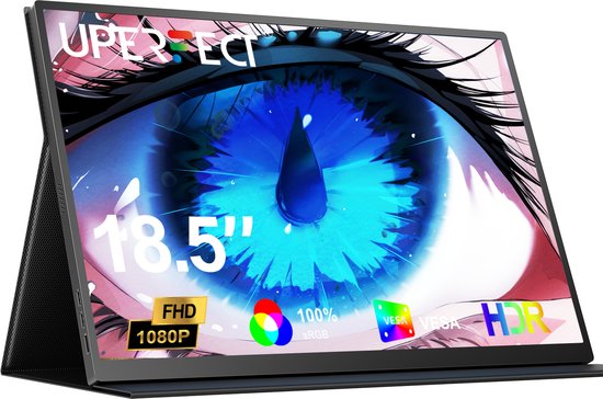 Uperfect 1080P Draagbare Gaming Monitor Écran tactile 15,6 pouces Pour Xbox One X Xbox One S
