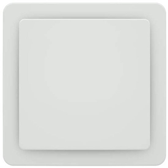 UBB ventilatieventiel WTW, kunstst, wit, nom. diam aansl 125mm