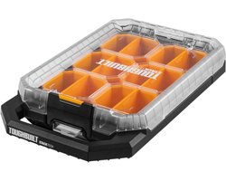 Toughbuilt STACKTECH TB-B1-O-10C compacte platte organizer 48 x 26,5 x 10 cm IP65 + 6x inleg + 6x scheidingswand
