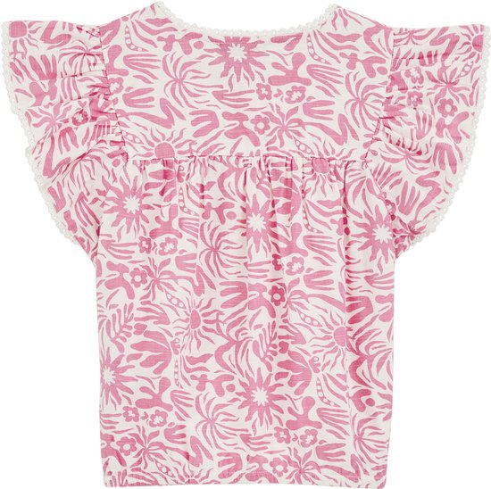 WE Fashion Filles blouse à volants