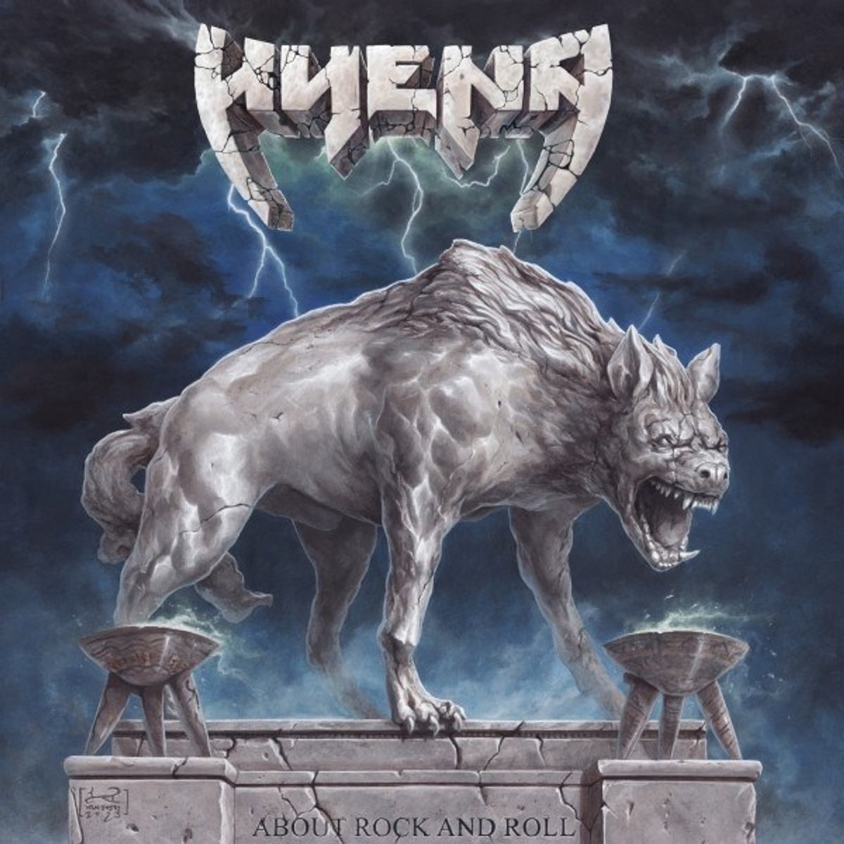 Hyena - About Rock And Roll (LP)