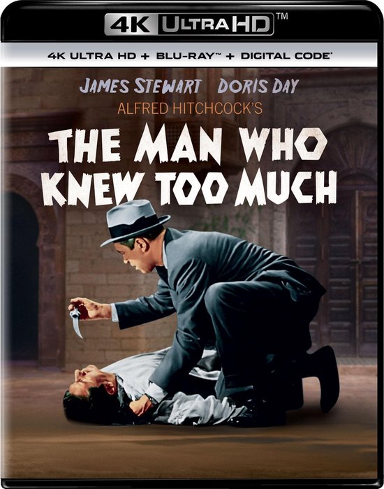 The Man Who Knew Too Much 4K (U.S. Import speelt alleen op regiovrije speler)