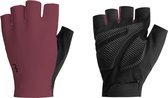 BBB Cycling HighSupport - Gants de cyclisme été - 10 - 25 °C - Rembourrage intégral - Paume antidérapante - Gants de cyclisme homme et femme - Rouge - Taille S - BBW-73
