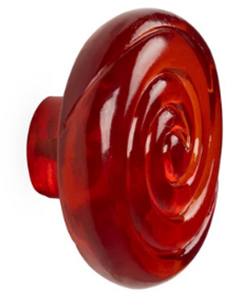 De Bitten Candy Spiral wandhaak - Blauw