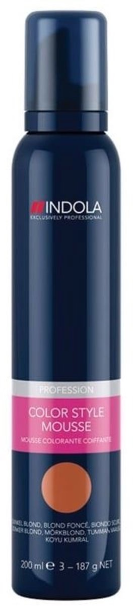 Indola - Indola Color Style Mousse Dark Blonde 200ml