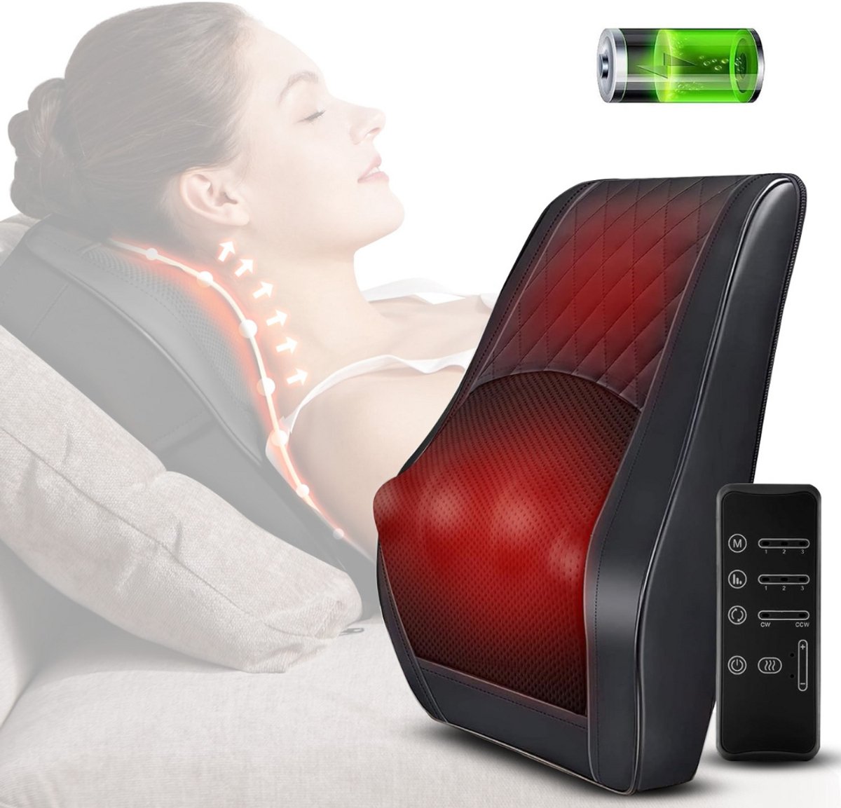 ApexArte® Nekmassage Apparaat - Massagekussen - Massage Apparaat