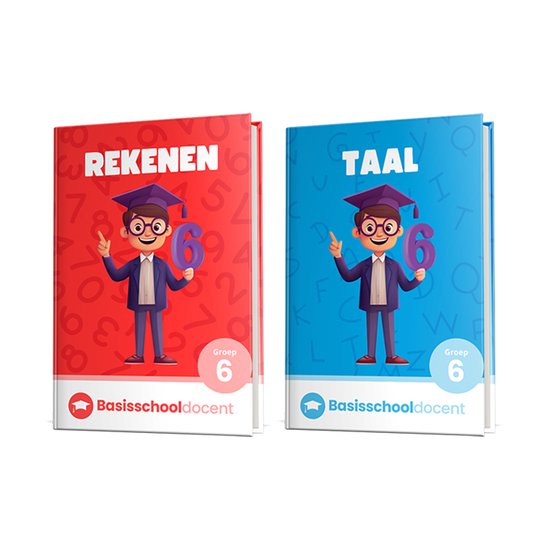 Rekenen en Taal Groep 6 Oefenbundel - Ter voorbereiding op d ... - cover