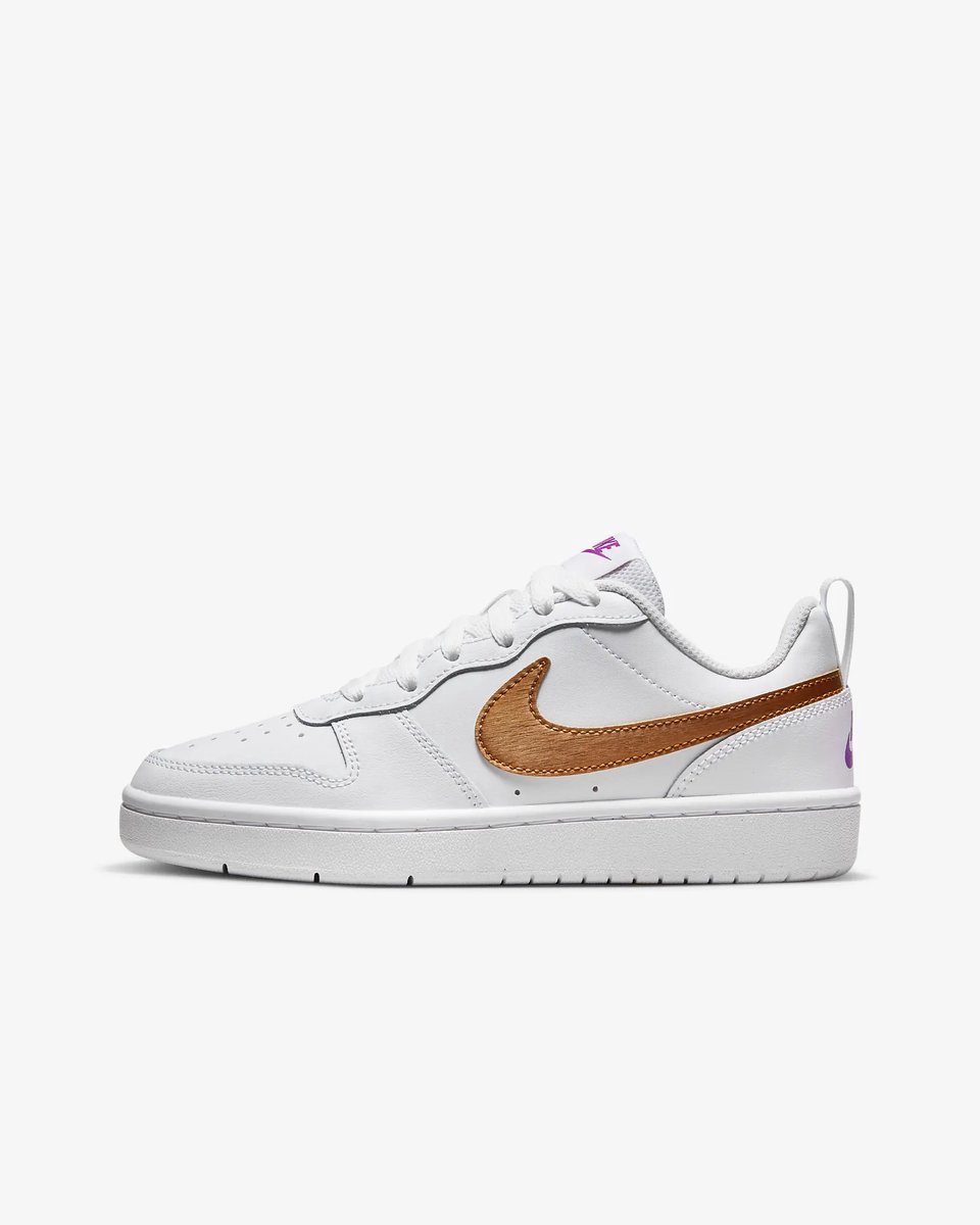 NIKE COURT BOROUGH LOW 2 SE KINDER SNEAKERS Wit