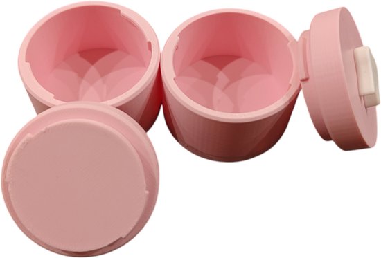Herinneringsdoosjes voor Eerste Tandjes & Haarlokje - Babyroze van UgyDuky — afbeelding 2