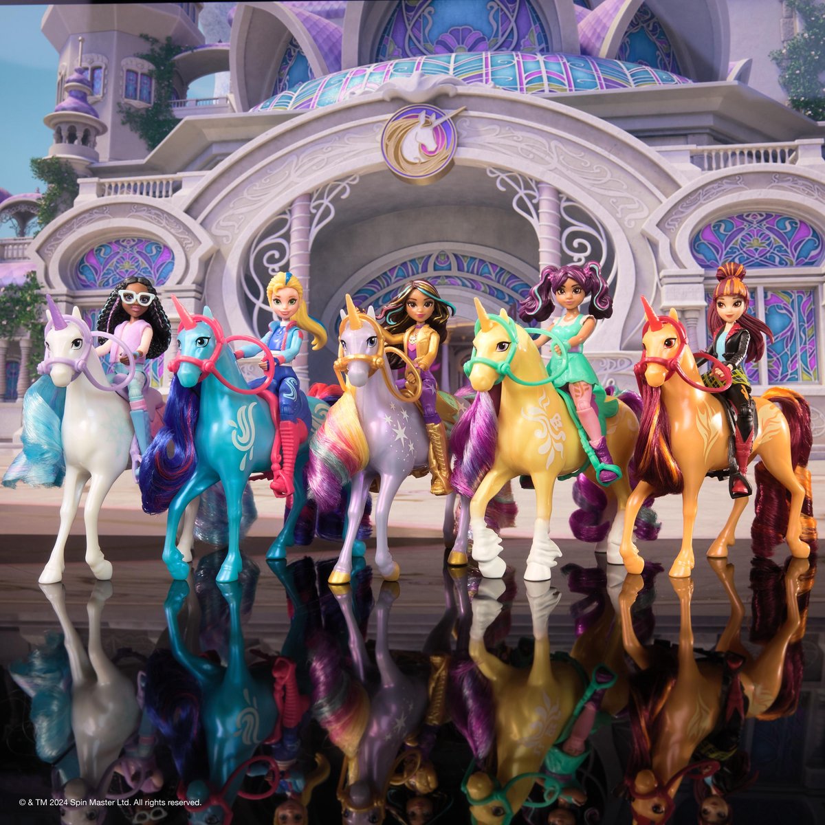 Unicorn Academy Ava & Leaf Stall - Magische speelset — afbeelding 3
