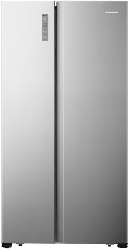 Heinner HSBS-HS519NFXE++ Amerikaanse side-by-side koelkast 519L Full No Frost Inverter LED touch RVS