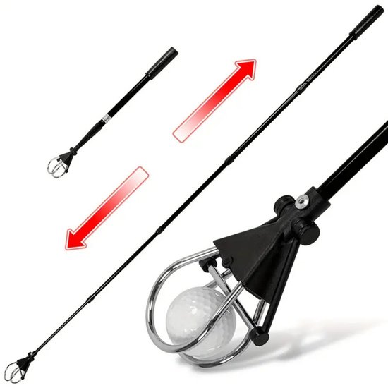 Nivard Golfbalhengel - Golfhengel - Uitschuifbaar - Ball Retriever - Golf Accessoires - Extra Grote Versie van Nivard — afbeelding 2