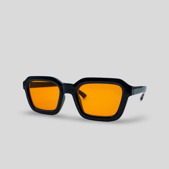 Montuurtjevoorjou - Jersey Orange - Zonnebril - Dames - Heren - Festival Bril - Zwart van Montuurtjevoorjou — afbeelding 2