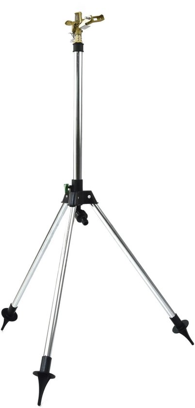 Arroseur de pelouse Geko - Arroseur circulaire - Pulsé - Ø24m - 360° - Réglable en hauteur