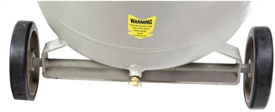 GEKO Verticale luchtcompressor - 100L - Oliegesmeerd - 8 bar - 390 L/min — afbeelding 5