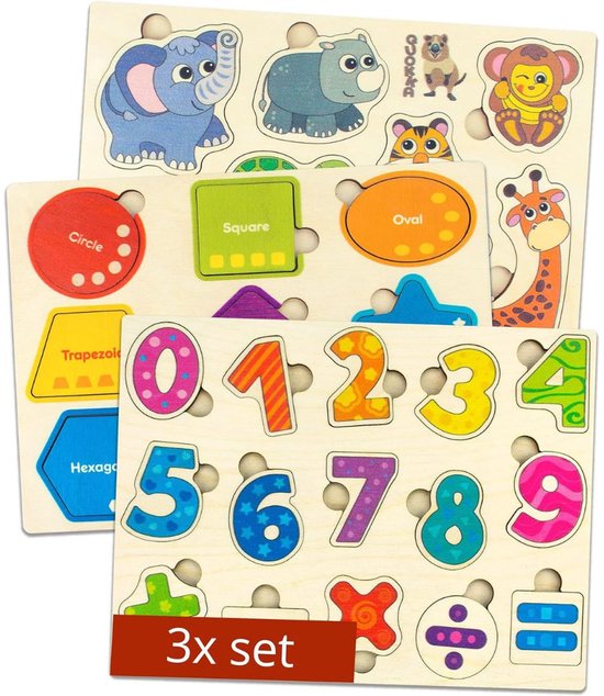 VELTRR® Speelgoed 3 Jaar - Kinderspeelgoed - Multi Kleur