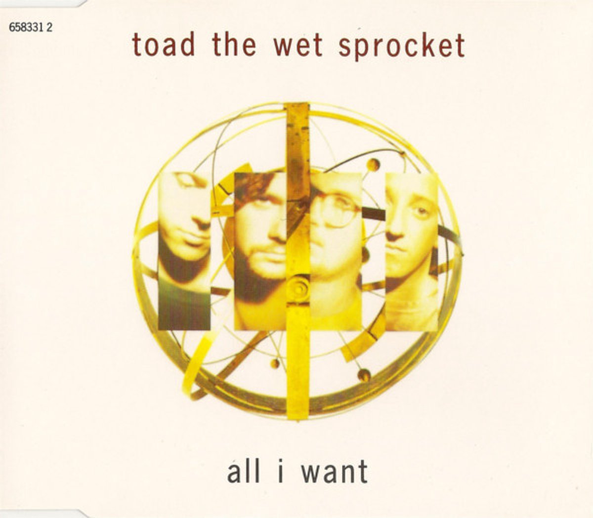 All I Want, Toad the Wet Sprocket, 4 Track Cd Maxi Single