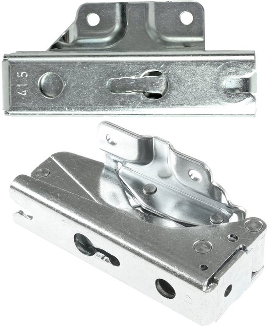 Cerniere SPARES2GO Per Liebherr Cerniere Porta Per Frigorifero Liebherr - Coppia Fissaggi, Colore Argento, Ricambio SPARES2GO Pezzi Di Ricambio Liebherr - Foto 8