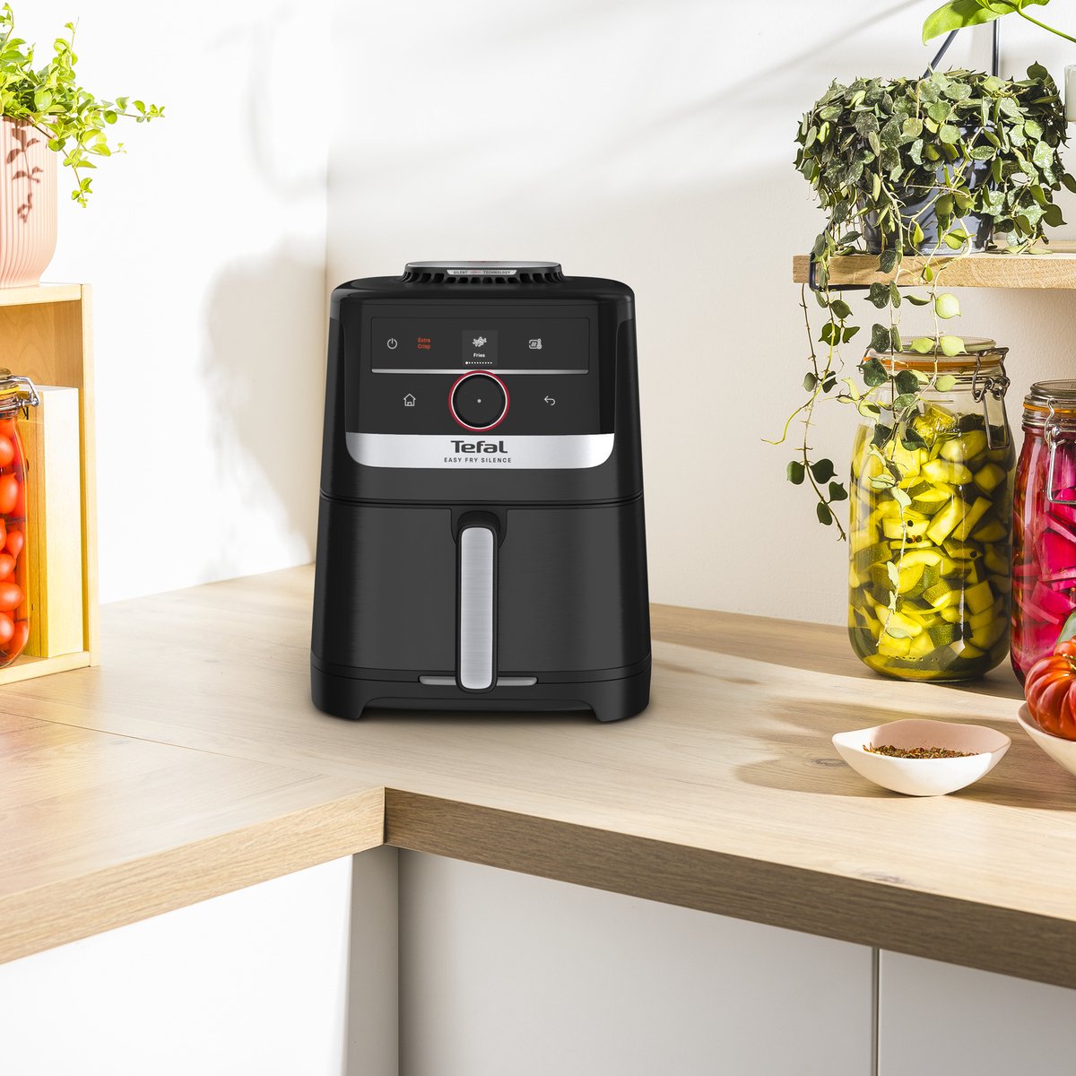Tefal Easy Fry Smart & Silence EY5728 - Stille Airfryer XXL - 5L - 1670W - Voor 6 Personen — afbeelding 5