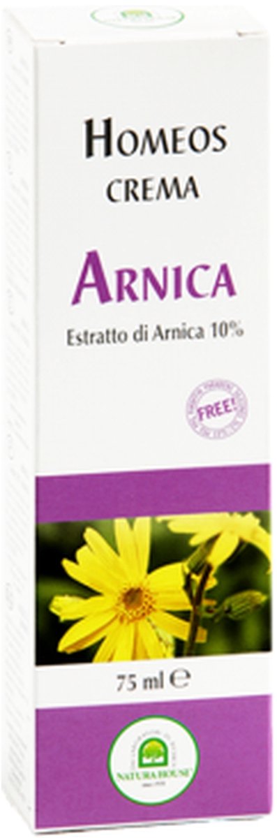 Homeos Arnica Crème - 10% Arnica Extract - 75 ml.