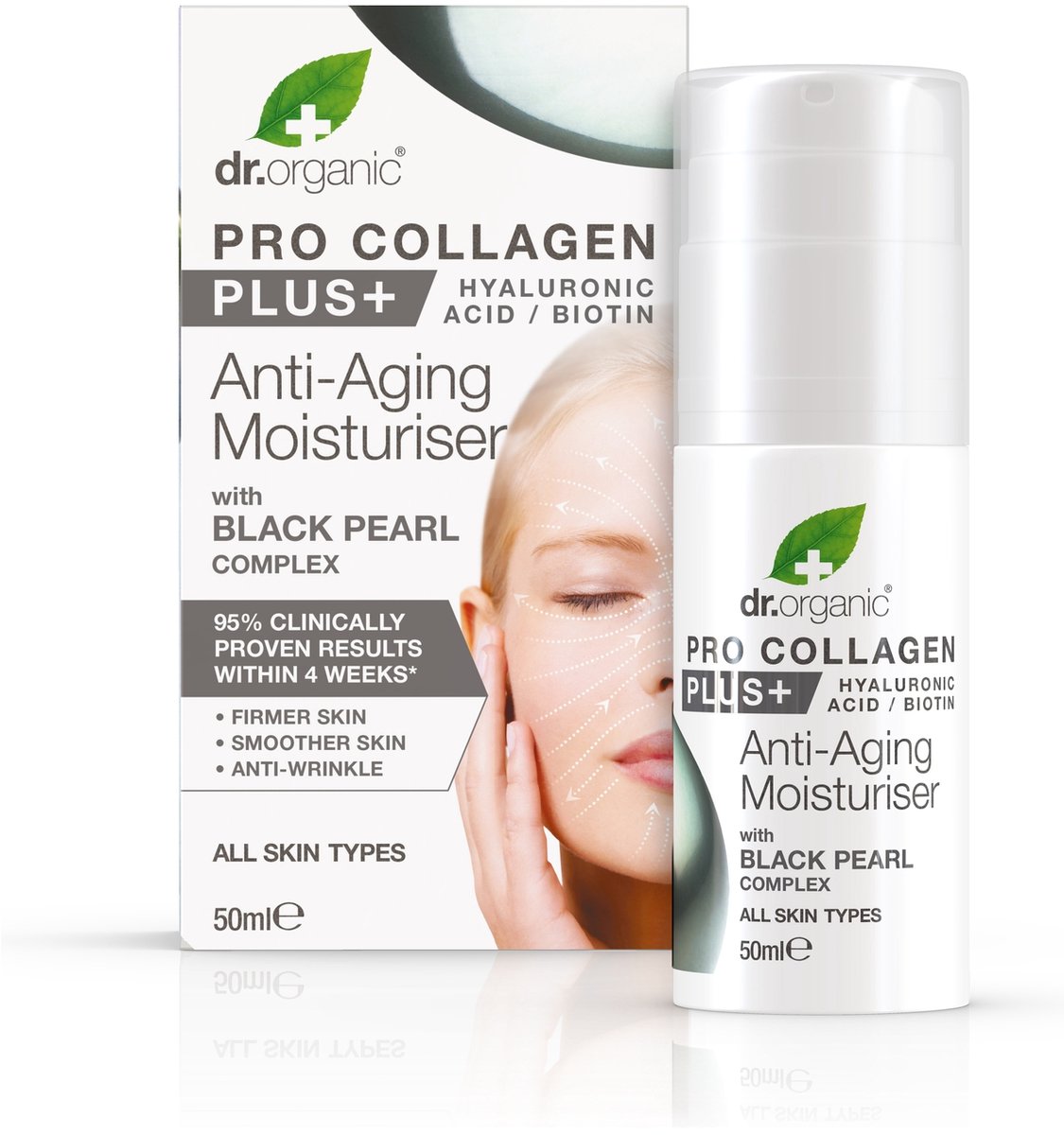 Gezichtscrème Dr.Organic Pro 50 ml Anti-Aging